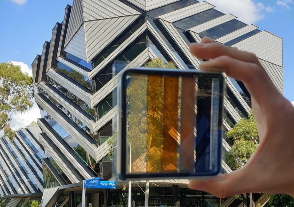 celulas solares transparente