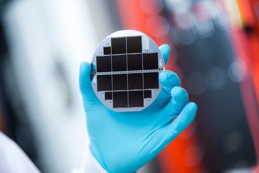 célula solar silicio